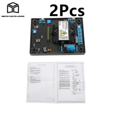 2 Pcs AVR SX460 Automatic Voltage Volt Regulator Replacement Fit For Generator