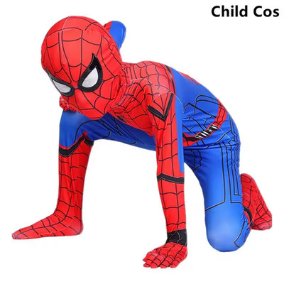 COSTUME MASCHERA SPIDERMAN SUPEREROE HALLOWEEN CARNEVALE BAMBINI FESTA COSPLAY