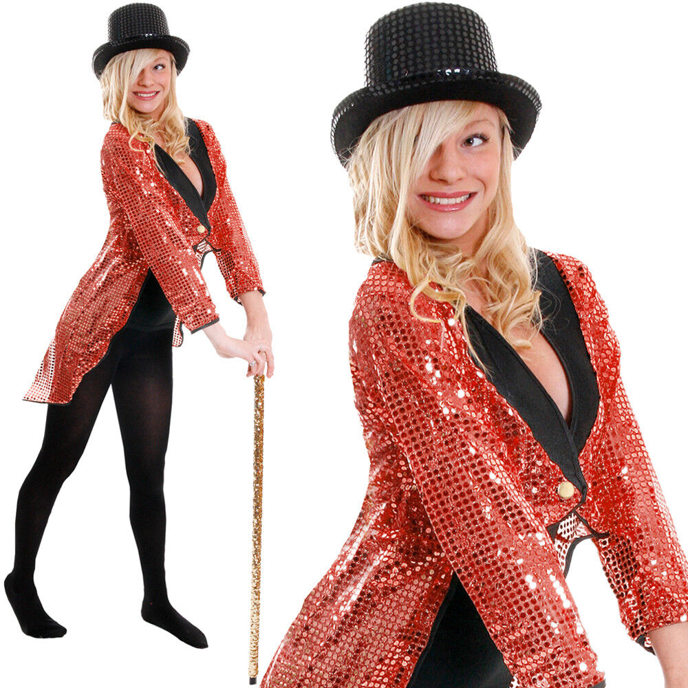 red sequin dance costume