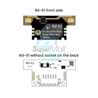 Rd 01 24G Radar Human Body Senser Module Radar+WiFi+BLE millimeter wave sensor