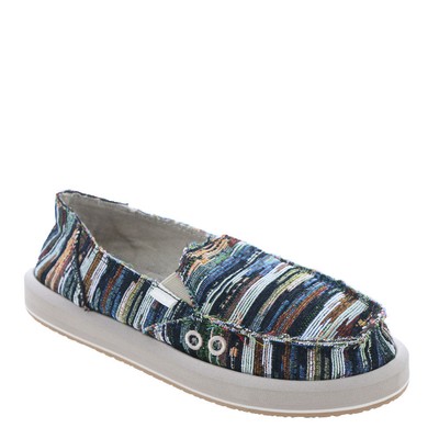 

Женские слипоны Sanuk Donna ST Grandmas Couch, Black-multi