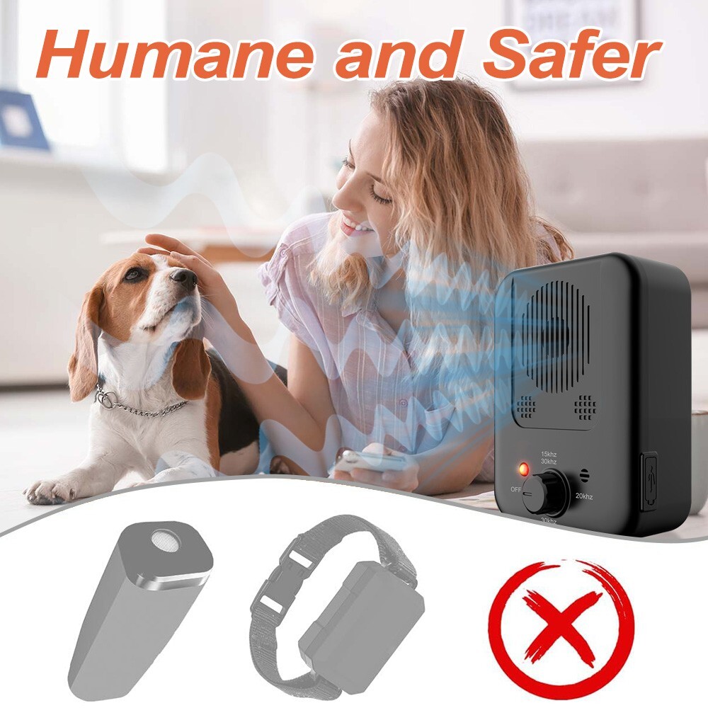 Anti Barking Device for Dogs, Ultrasonic Dog Barking Stopper with 3 Modes
