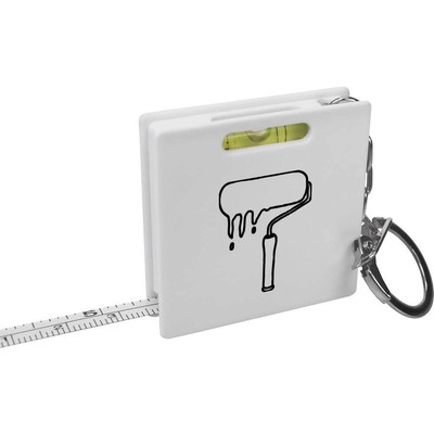 'Druipende Verfroller' Sleutelring Meetlint / Waterpas Tool (KM00013554)