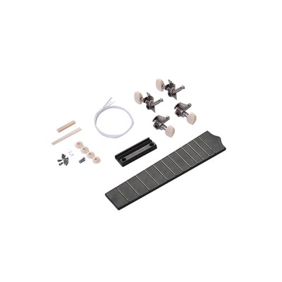 21 Inches Unfinished DIY Ukulele Ukelele Uke Kit Basswood Body & Neck M2Y4