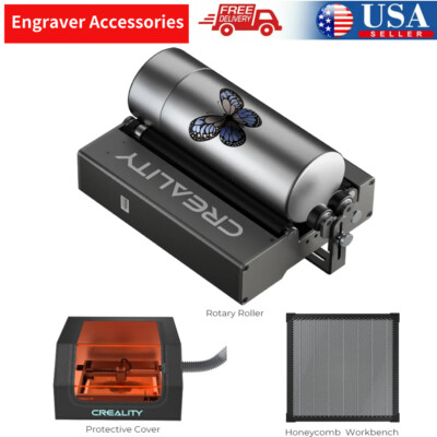 Creality Laser Rotary Roller Y-axis & Honeycomb Working Table & Protective Cover
