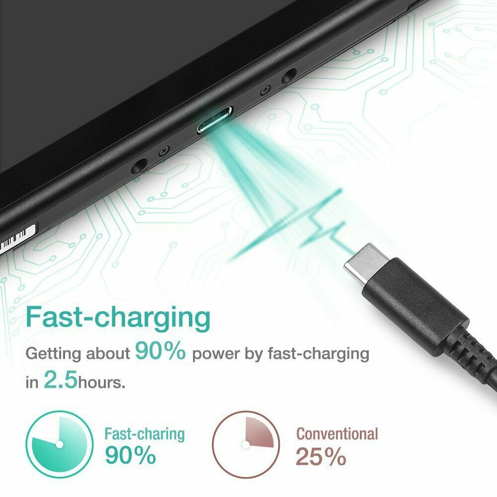 2For Nintendo Switch AC Power Supply Adapter Home Wall Travel Charger Cable 2.4A