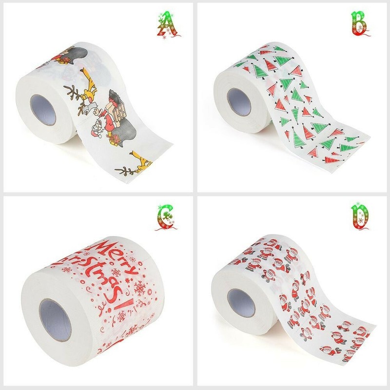 Weihnachten Klorolle Papier Bad Toilettenpapier Gewebe ...