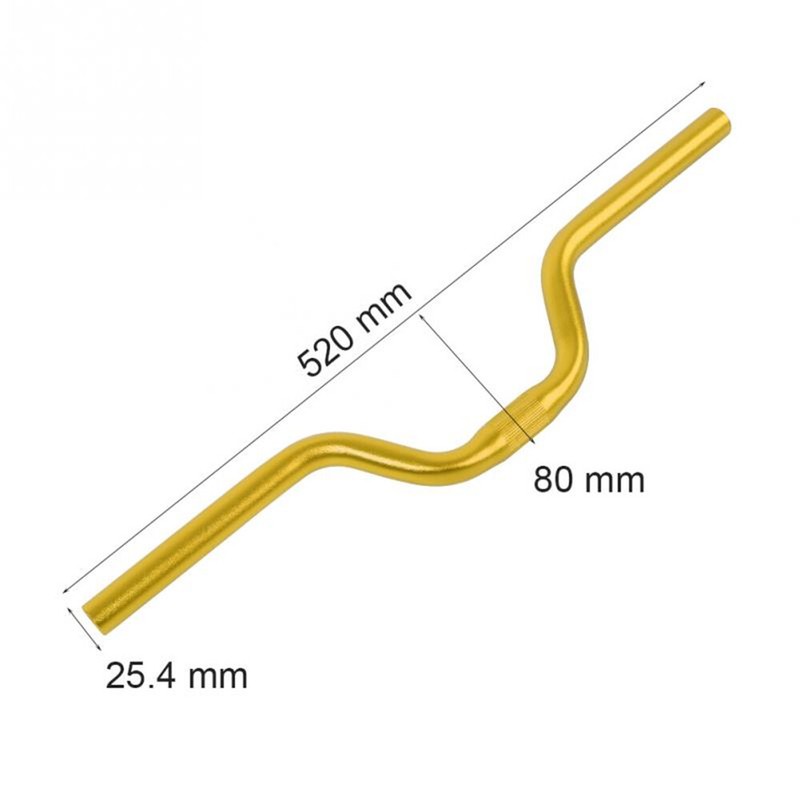 US SHIP！Bicycle Handlebar Alloy Mountain Road Bike Riser Handlebar Bicycle Fixed