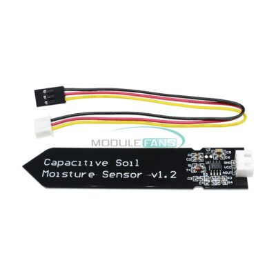 1/2/5/10PCS Capacitive Soil Moisture Sensor Corrosion Resistant Analog w/ Cable