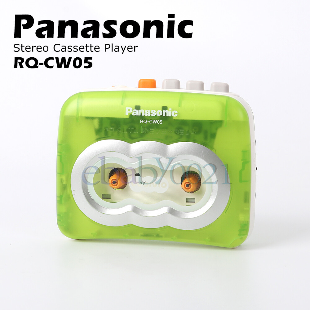 Panasonic WOMOシリーズ カセットプレーヤー RQ-CW05 水色 Panasonic WOMO カセットプレーヤー RQ-CW05 水色