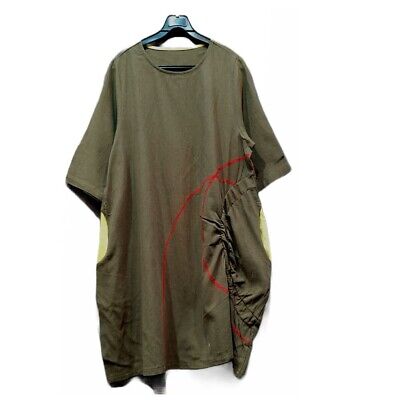 Mafuku Cotton Round Neck Short Sleeve T-Shirt ab6745