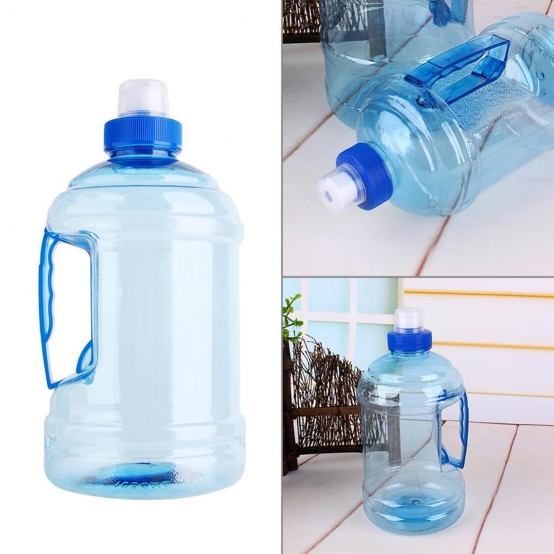 ANGGREK Water Jug 1L Big Water Bottle 33.8 OZ 0.26 Gallon Sports Water Bottle wi