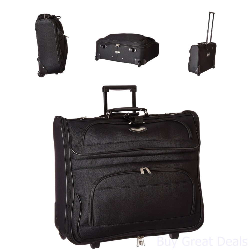 Garment Bag With Wheels Wheeled Carry On For Men Rolling For Travel