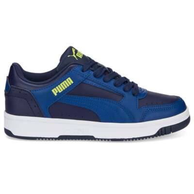 

Puma Rebound Joy Lace Up Youth Boys Синие кроссовки Повседневная обувь 38198407, Синий, Puma Rebound Joy Lace Up Youth