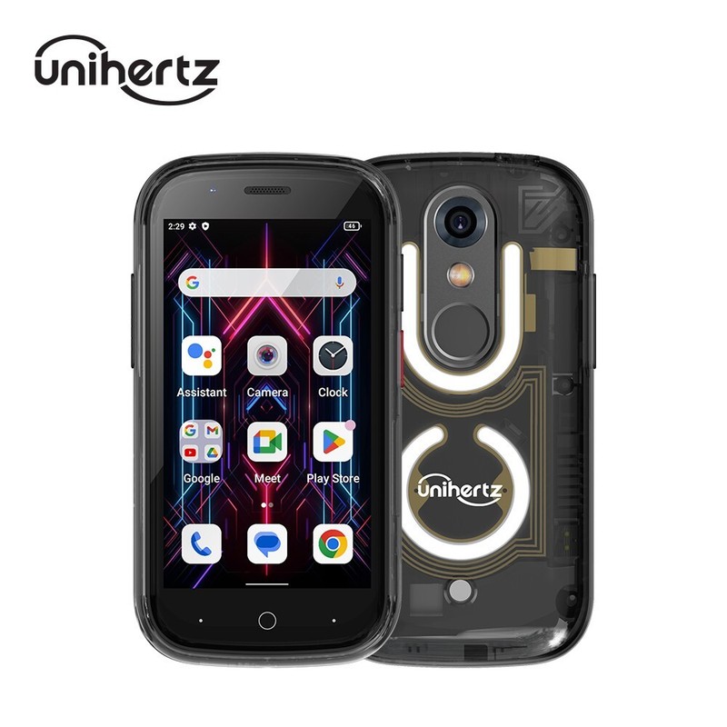 Unihertz Jelly Star Kleinstes Android 13 4g Smartphone Schwarz 3'Zoll Dual Nano