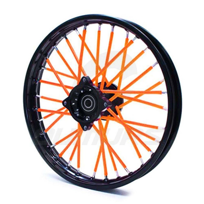 72X Spoke Skin Cover for Motocross Dirt Bike Wheel Rim Guard Protector