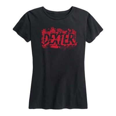 

Женская футболка с логотипом Dexter, Черный
