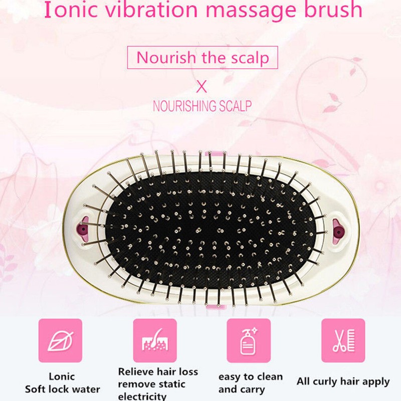 Dry Hair Massage Anti Static Electric Negative Ion Mini Portable