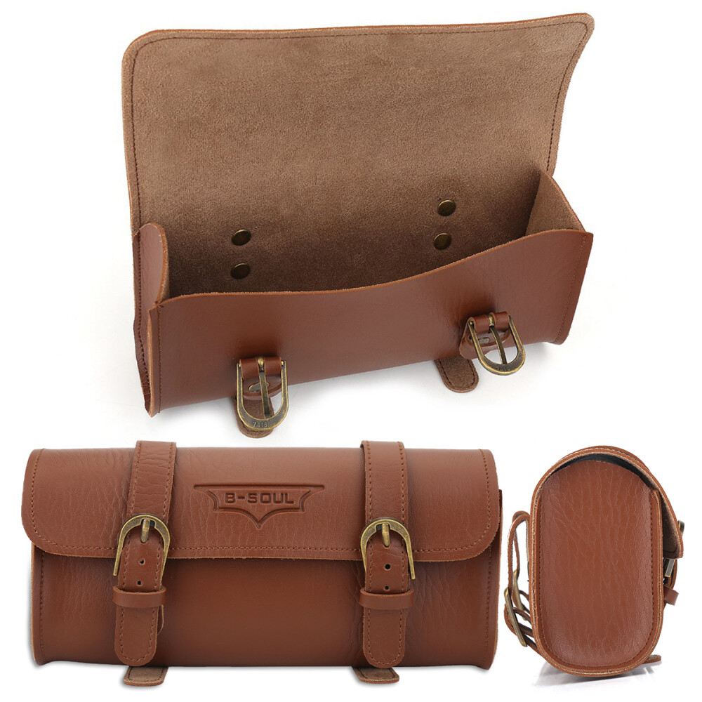 fahrrad satteltasche leder