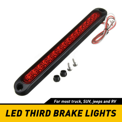 Universal 15-SMDs Third 3rd Brake Light Cargo Stop Lamp Bar Super Bright OXILAM