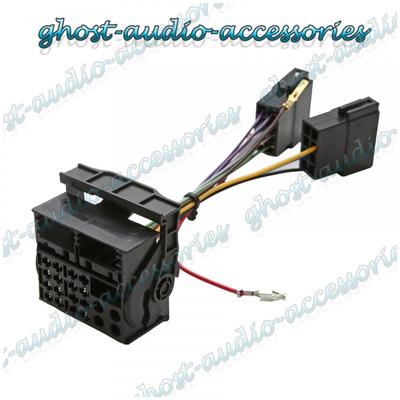 Vauxhall Agila ISO to Quadlock Conversion Lead Wiring Loom Harness Adaptor