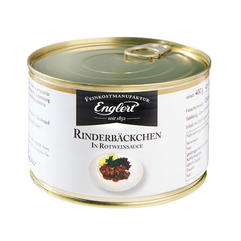 RinderbÃ¤Ckchen In Rotweinsauce