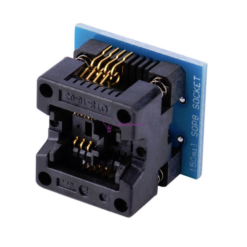 Sop8 Soic8 To Dip8 Ez Programmer Adapter Socket Converter Module Narrow 150 Mil