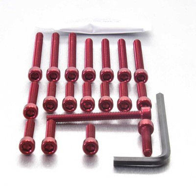 もも Kawasaki ZX400C Race Spec Red Fastener Kit | eBay
