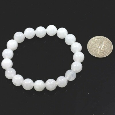 8mm Handmade Women,Men Beaded Bracelet Stretch Healing Chakra Natural Gemstone