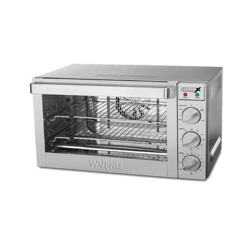 New 23” Waring WCO500X Commercial Countertop Half Size Convection Oven 1700W