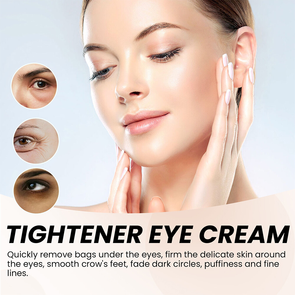 3PCS Temporary Tightener Eye Cream Instant Reduces Under Eye Bags Dark Circles