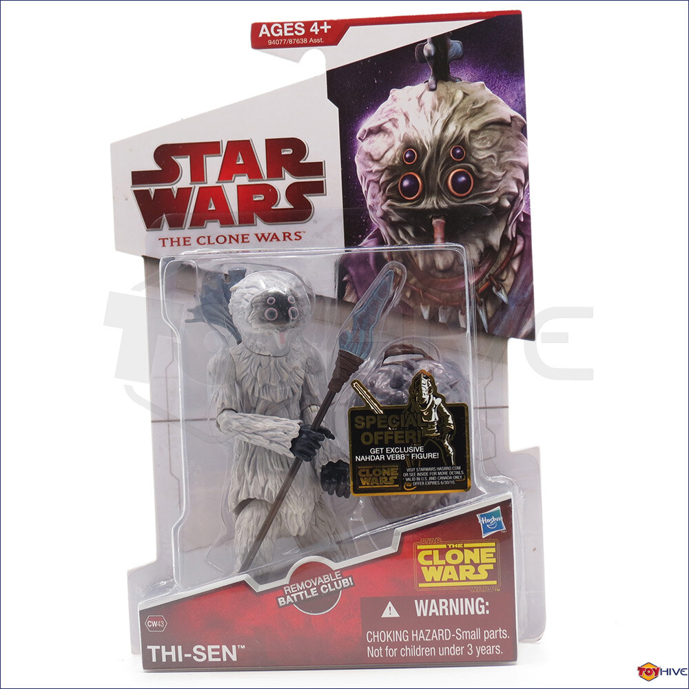 スター・ウォーズ CLONE WARS フィギュア THI-SEN Star Wars Clone Thi-Sen Talz Chieftain Figure Warrior Clone