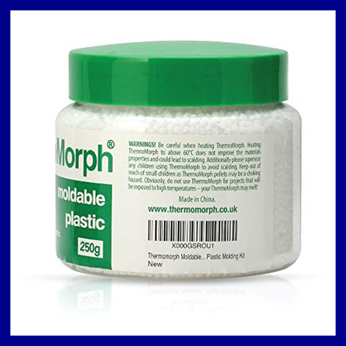 Moldable Plastic Pellets 8.8 Oz 250G Reheatable Reusable Remoldable Crafting Scu