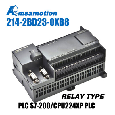AMX-214-2BD23-0XB8 Relay Type S7-200 PLC CPU224XP 14DI/10DO Replace Siemens 220V