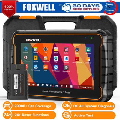 Foxwell GT60 Bidirectional Car Full Diagnostic OBD2 Scanner Code Reader TPMS DPF