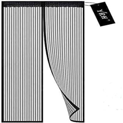 Magnetic Fly Screen Door 80cm x 200cm Bug Mesh Curtain with Powerful Magnets