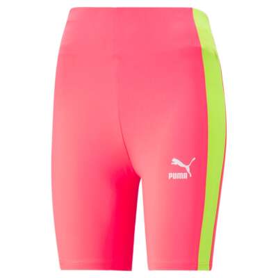 

Puma Summer Squeeze 7 Shorts Женские розовые повседневные спортивные штаны 53784234, Розовый, Puma Summer Squeeze 7" Shorts