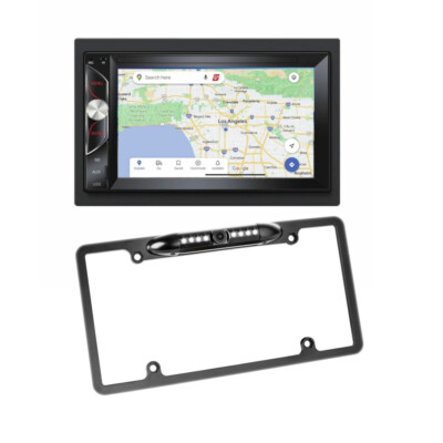 Cerwin-Vega CV62BM 6.2  Double-DIN Multimedia Receiver + License Plate Camera