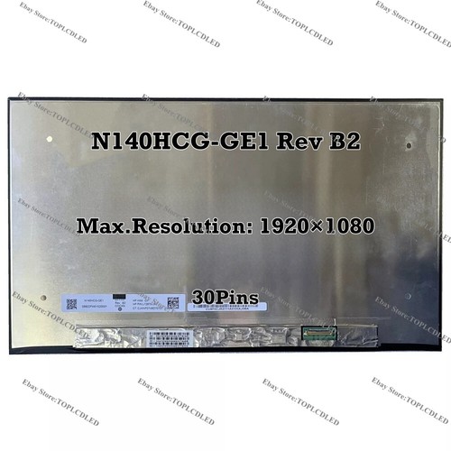 N140HCG-GE1 Rev B2 14.0 Inch Laptop Computer LCD Screen 1920