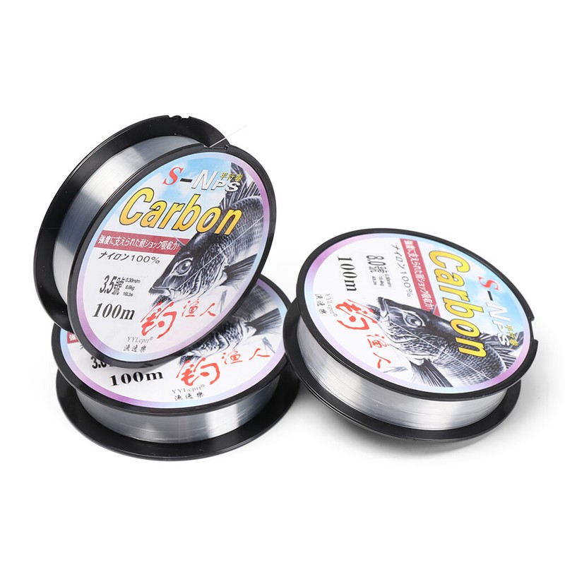 Monofilament Fishing Line Polyester Bait Fluoro Carbon Elastic Thread Spool Sporting Goods Monofilament Line Romeinformation It