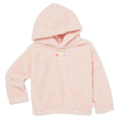

Повседневная верхняя одежда Puma Sherpa Pullover HoodieInfant Girls Size  858304-02, Розовый, Puma Sherpa Pullover HoodieInfant