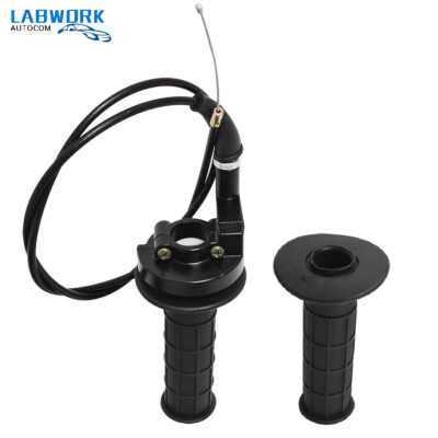 For Coleman CT200U Trail 200 Mini 196cc Bike Throttle Hand Grips Cable Clamp Kit