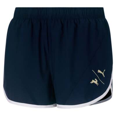 

Шорты Puma Tracksmith X Running Mens Blue Athletic Casual 521769-06, Синий, Puma Tracksmith X Running Shorts