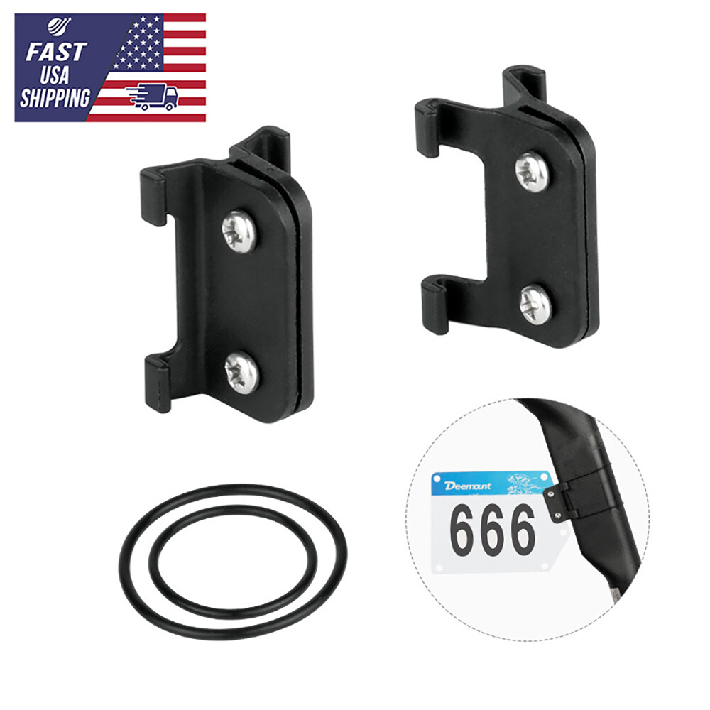 Bicycle Number Plate Mount for Road Bike Triathlon Race Card Bracket holder USA