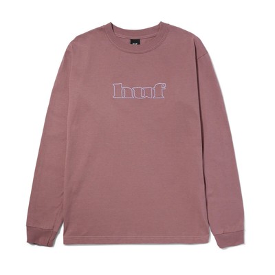 

HUF Certificate Вышитая футболка Lifestyle Мужская лиловая, Фиолетовый, HUF Certificate Embroidered Lifestyle T-Shirt