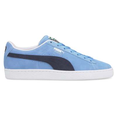 

Puma Suede Classic Xxi Lace Up Mens Blue Sneakers Повседневная обувь 37491542, Синий, Puma Suede Classic Xxi Lace Up