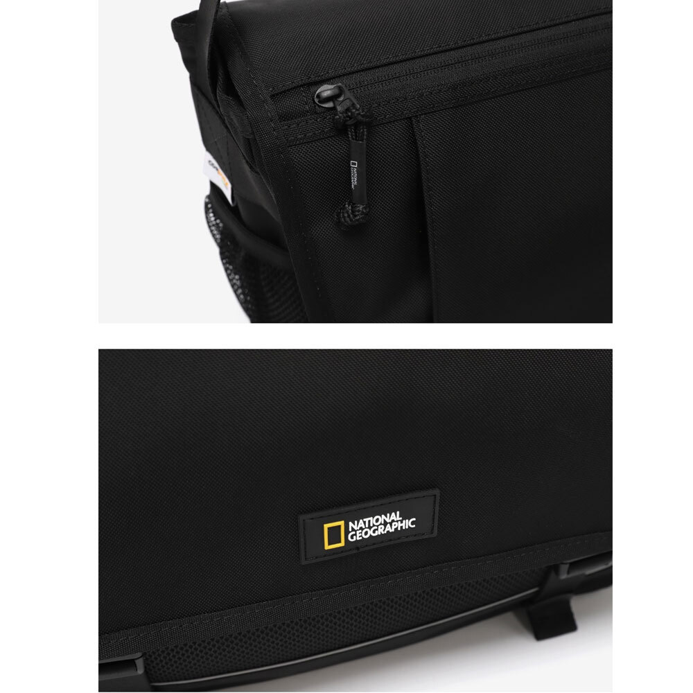 New NATIONAL GEOGRAPHIC MILD MESSENGER BAG N245ACR520 BLACK