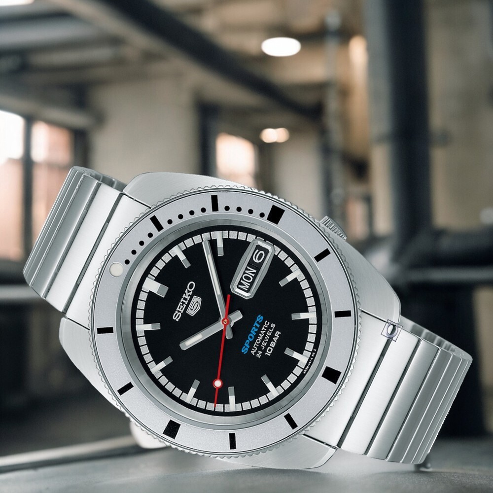 Pre-owned Seiko 5 Srpl05k1 Skx Series Re-creation Limited Edition Automatic Men's Watch