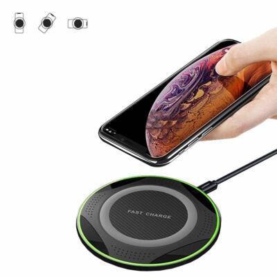 Wireless Charger 10W Max Fast Charge for iPhone Samsung Galaxy and others