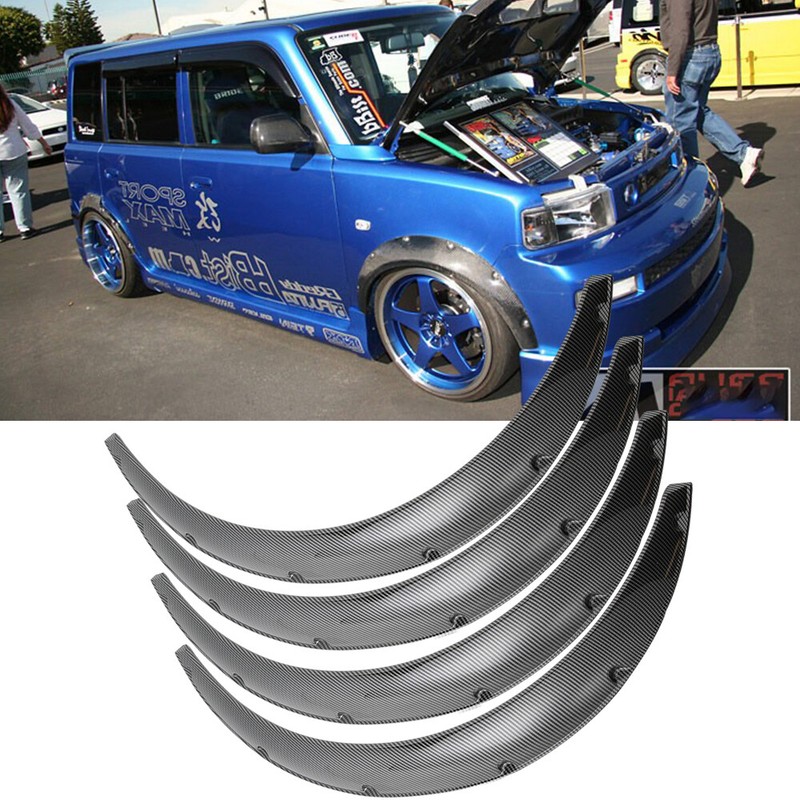 For Scion xB 2004-2015 Carbon Fiber Fender Flares Wide Body Kit